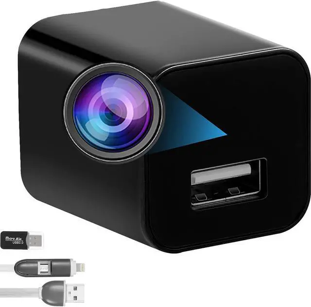 Main image of Hidden Camera - Spy Camera - Spy Camera Charger - USB Charger Camera  Best Mini Spy Camera  Secret Camera  Nanny Cam  USB Spy Camera - Small Cameras for Spying  Surveillance Camera 1080P Full HD