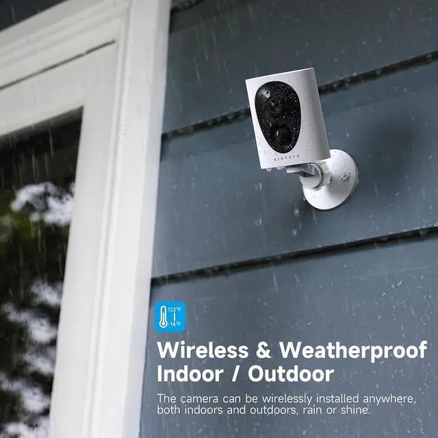 Alt view image 5 of 7 - Security Cameras Wireless Outdoor, Battery Powered Starlight Color Night Vision Weatherproof, Surveillance WiFi Home Camera Outside, AI Motion Detection, Compatible with Alexa