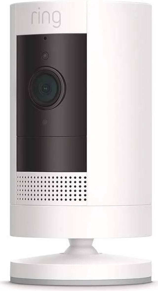 Alt view image 2 of 6 - Outdoor Cam (Stick Up Cam) | Weather-Resistant Outdoor Camera Live View Color Night Vision Two-Way Talk Motion alerts Works with Alexa | White