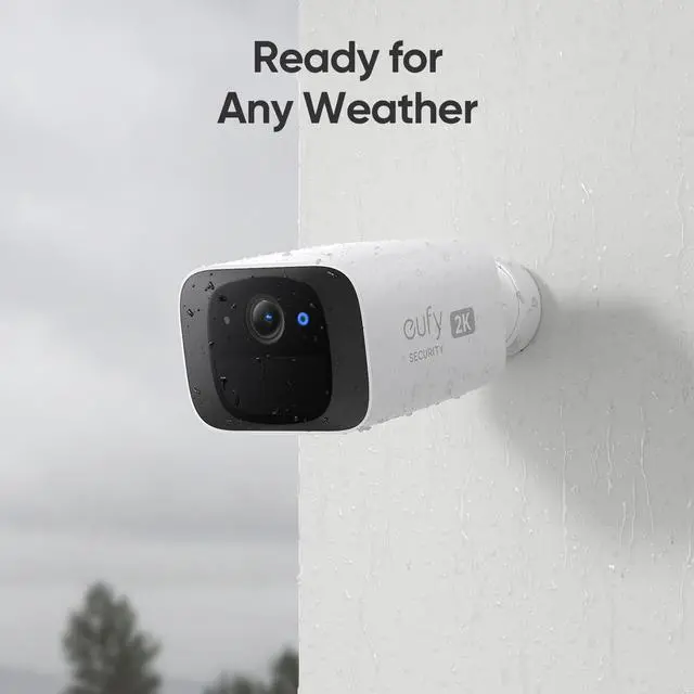 Alt view image 5 of 7 - eufy Security SoloCam C210 4-Cam Pack, Wireless Outdoor Camera, 2K Resolution, No Monthly Fee, Wireless, 2.4 GHz Wi-Fi, HomeBase 3 Compatible
