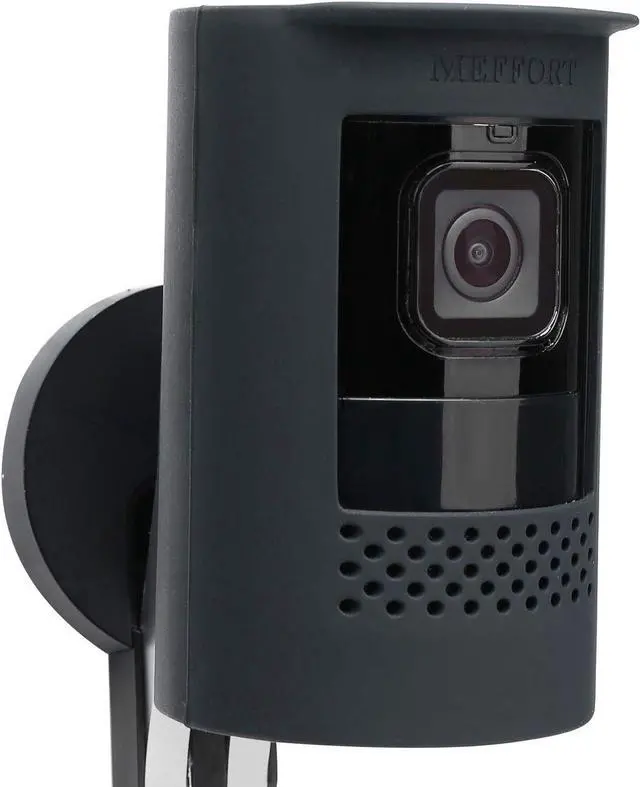 Main image of Silicone Skin Case Cover Sun Glare, UV & Weather Protection Skins Compatible for Ring Stick Up Camera Battery (2nd Generation) - Black (1 Pack)