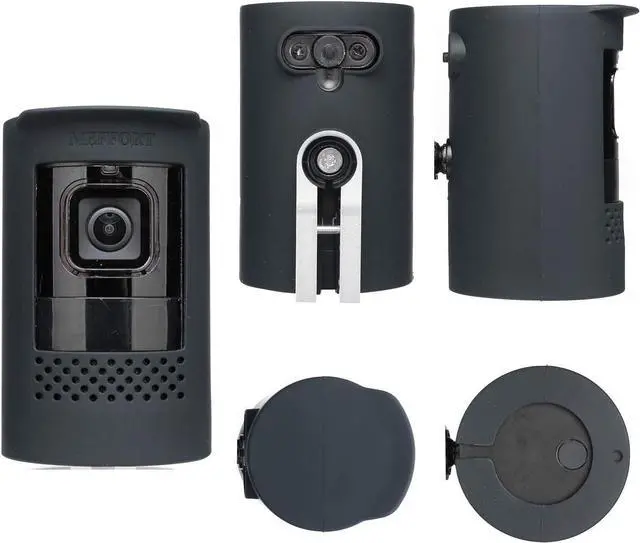 Alt view image 2 of 6 - Silicone Skin Case Cover Sun Glare, UV & Weather Protection Skins Compatible for Ring Stick Up Camera Battery (2nd Generation) - Black (1 Pack)