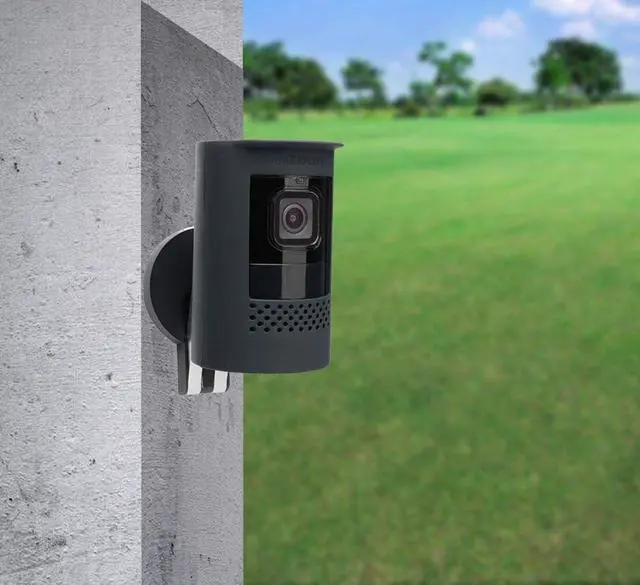 Alt view image 5 of 6 - Silicone Skin Case Cover Sun Glare, UV & Weather Protection Skins Compatible for Ring Stick Up Camera Battery (2nd Generation) - Black (1 Pack)