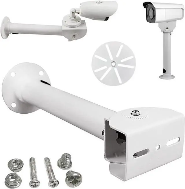 Main image of CCTV Security Camera Mount Bracket, Adjustable Universal Camera Wall Mounting Bracket for CCTV Security Camera/I Mount/Dome Camera/IP Camera/7.8in