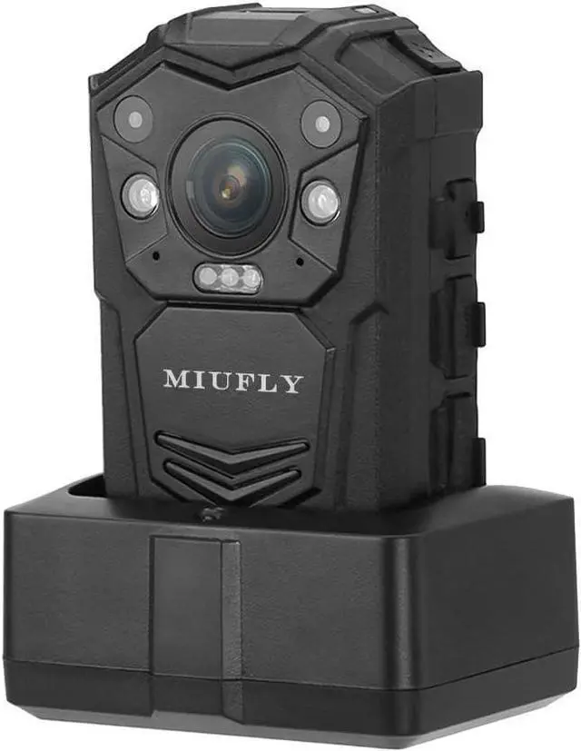 Alt view image 2 of 7 - 1296P HD Police Body Camera with 2 Inch Display, Night Vision, Built in 32G Memory and GPS for Security