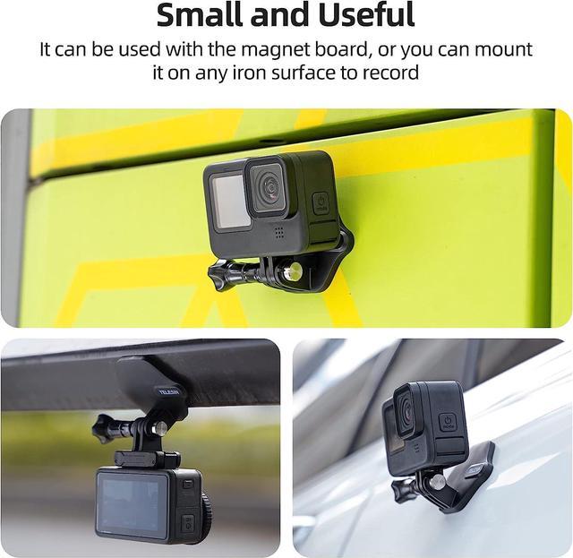 Alt view image 4 of 6 - 360° Magnetic Chest Mount + Neck Strap Necklace Lanyard, Magnet Body Mounts POV Selfie Holder Attach Accessories for GoPro Max Hero 12 11 10 9 Insta360 X3 Ace Pro DJI Action 4 Osmo Pocket 3