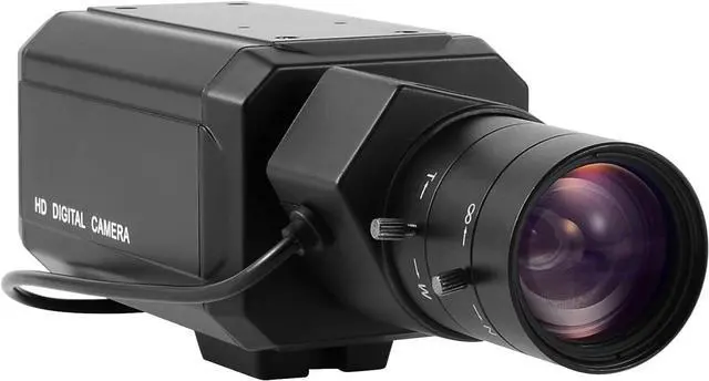 Alt view image 2 of 7 - CCTV 1/3 CCD HD 960H Auto Iris 1000tvl 6-60mm F1.6 Varifocal Lens Bullet Box Camera Surveillance Indoor/Outdoor Security Camera