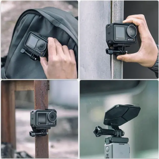 Alt view image 5 of 7 - SUREWO Magnetic Action Camera Mount for Gopro,Magnetic Fence Mount Compatible with GoPro Hero 12 11 10 9 8 7 6 5 Black,DJI Osmo Action 3,Crosstour/Campark/AkASO and More