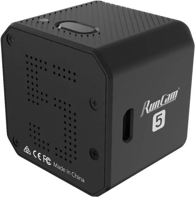 Alt view image 4 of 6 - RunCam 5 4K Action Camera: Small Cube HD Cam for FPV Drone Airsoft Motorcycle Bike Helmet Compatible with Gopro Session Caddx Orca Mount Support EIS