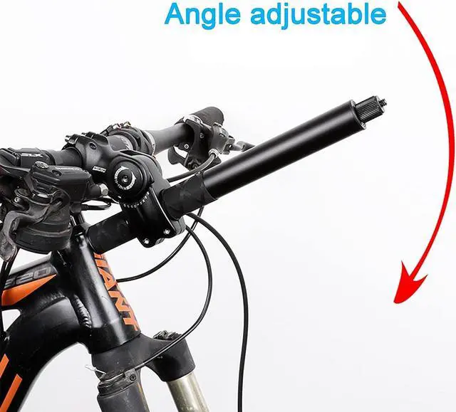 Alt view image 5 of 7 - Third Person Perspective Handlebar Mount +114CM Invisible Selfie Stick for Bike Motorcycle Ride Tracking Shooting for Insta360 ONE X4,X3,X2,X,RS,R 360 Camera