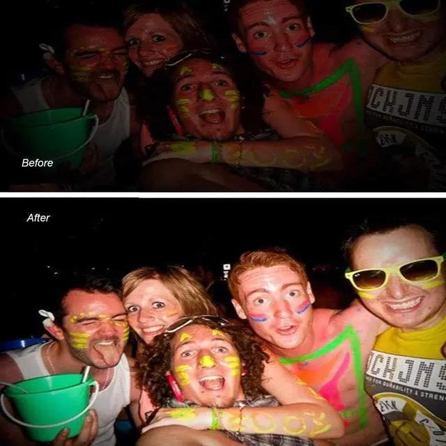 Alt view image 3 of 7 - LED Light up case for iPhone 14 pro max,LED Illuminated Selfie Light[Rechargeable],Great for a Bright Selfie Light Up Case Cover (for iPhone 14 pro max-Black)