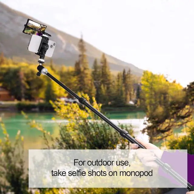 Alt view image 7 of 7 - NICEYRIG Vlog Vlogging Selfie Mirror [Plus Version] for iPhone 14/13/12/11 Pro Max 6.1'' 6.7'', YouTube TikTok Instagram Livestream Video Recording and Selfie Shot - 534