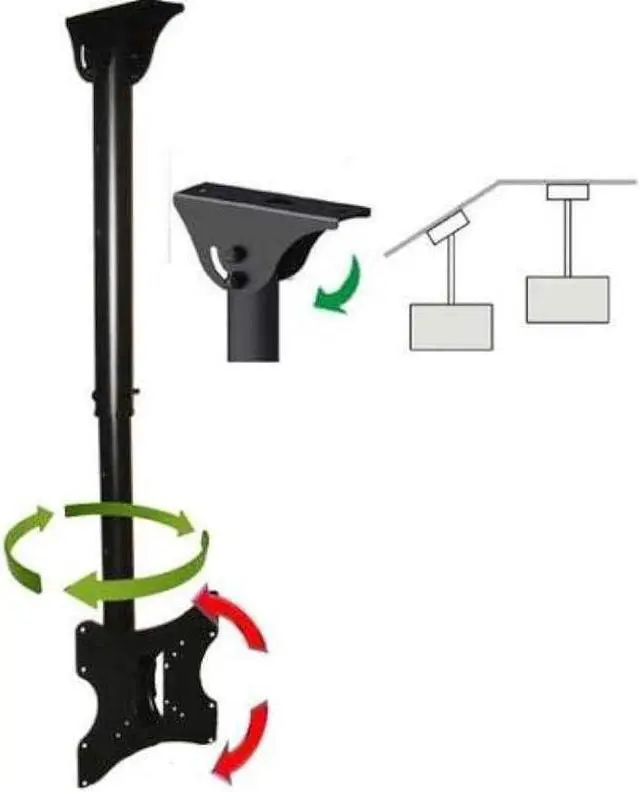 Vaulted Ceiling Tv Mounts | Shelly Lighting