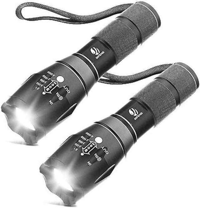 Flashlights High Lumens Flashlight 1000 Lumens Super Bright Flashlight,  Rechargeable Flashlight with 4 Modes, Flashlights for Home Camping Gear