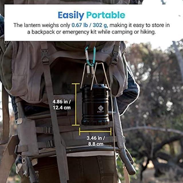 Etekcity Military-Grade LED Camping Lantern, 4-Pack