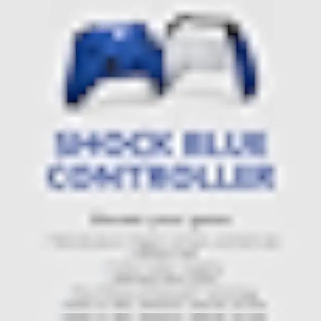 Alt view image 2 of 6 - Xbox Core Wireless Controller  Shock Blue  Xbox Series X|S, Xbox One, and Windows Devices