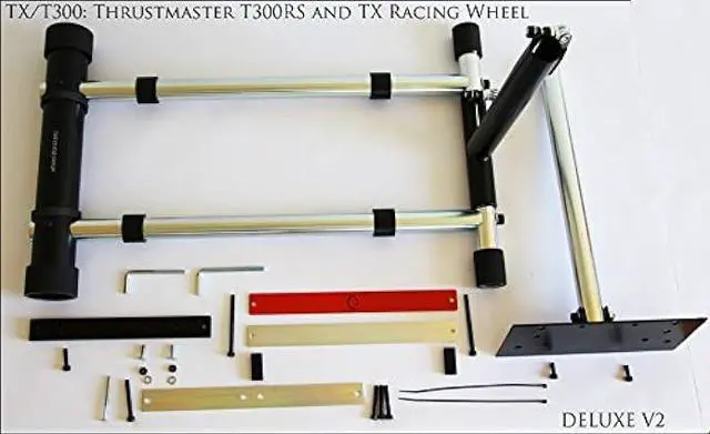 Alt view image 5 of 7 - Wheel Stand Pro SuperTX Stand Compatible With Thrustmaster T300RS, T248, TX Leather, T150/T150 Pro/TMX/TMX Pro,GT, TX, TS-XW, TS-PC, T300GT, T-GT, T-GT II & T500RS Wheel & Pedals Not included