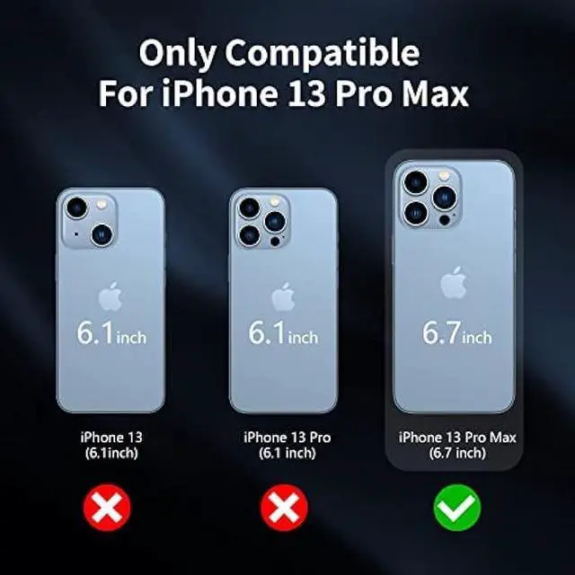 Alt view image 6 of 6 - Sansunto for iPhone 13 Pro Max Case, iPhone 12 Pro Max Case, Heavy Duty Shockproof 3 in 1 Silicone Rubber Hard PC Rugged Durable Phone Cover for iPhone 12/13 Pro Max Phone 6.7 Inch. (Gray/Pink)