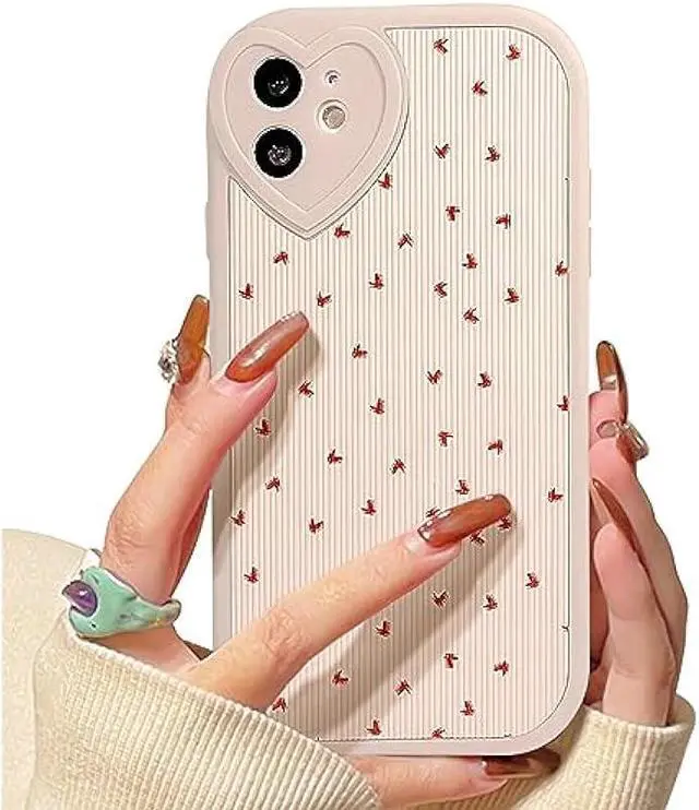 Lovmooful Compatible for iPhone 11 Case Cute Small Heart with Love