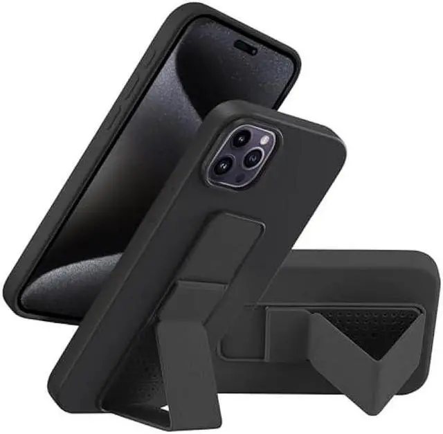 Kickstand Ergonomic Cell Phone Case LAUDTEC Silicone Kickstand