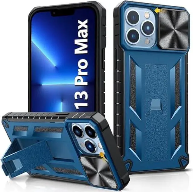 SOiOS for iPhone 13-Pro-Max Phone Case: Military Grade Dropproof