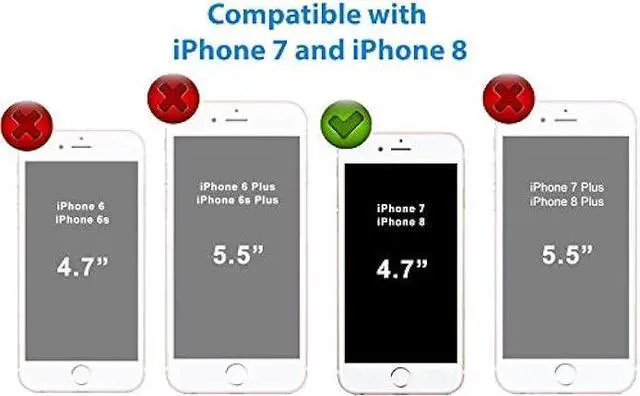 Alt view image 2 of 7 - ImpactStrong iPhone 7/8 Case, Heavy Duty Dual Layer Protection Cover Heavy Duty Case for Apple iPhone 7/8 (Gun Metal)