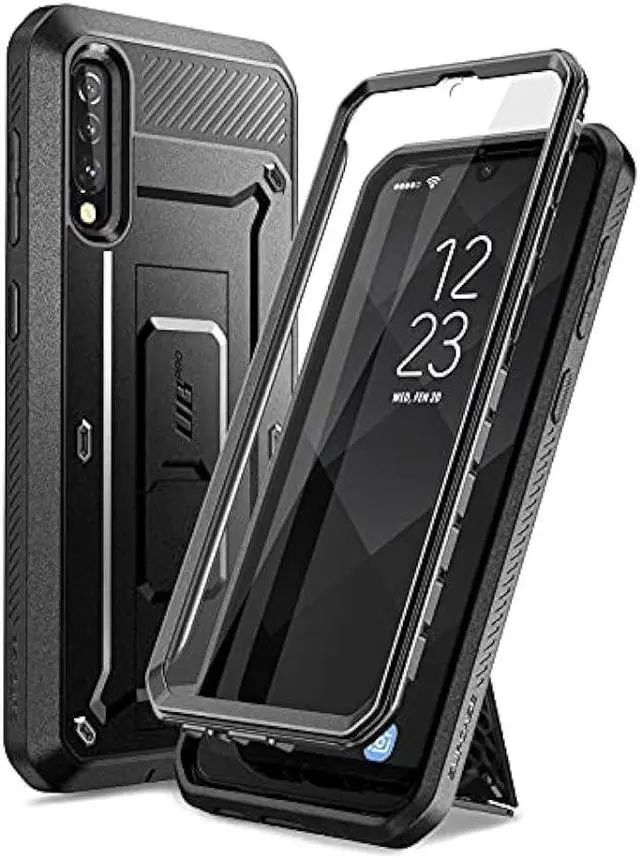 Main image of SUPCASE Unicorn Beetle Pro Series Phone Case for Samsung Galaxy A50/A30s, Built-in Screen Protector Full-Body Rugged Holster Case for Galaxy A50 2019 Release (Black)