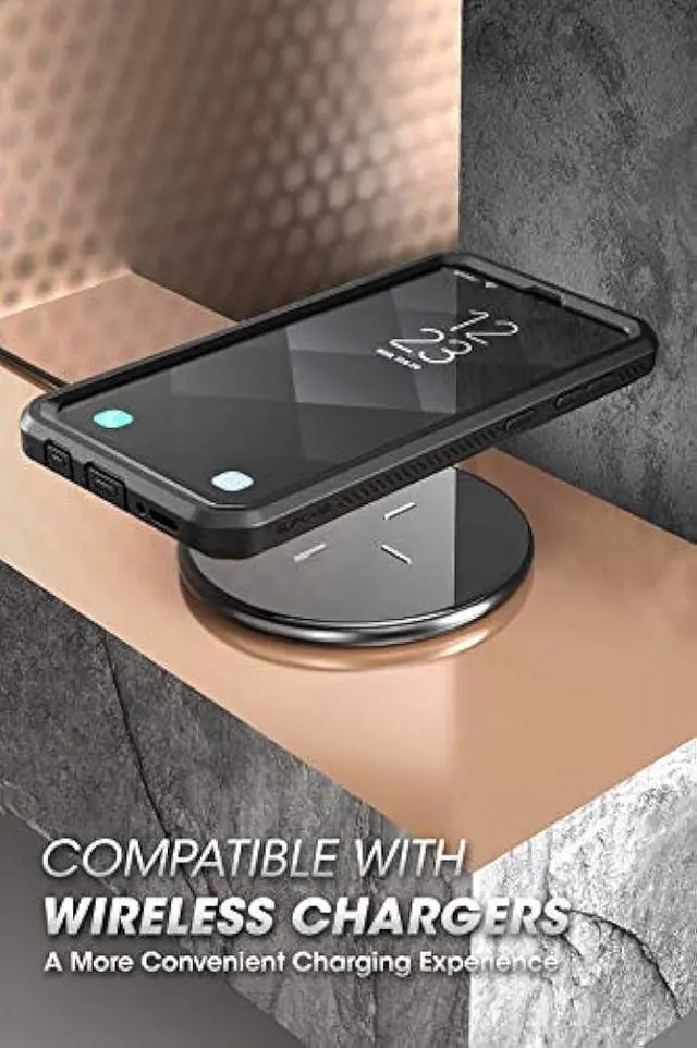 Alt view image 7 of 7 - SUPCASE Unicorn Beetle Pro Series Phone Case for Samsung Galaxy A50/A30s, Built-in Screen Protector Full-Body Rugged Holster Case for Galaxy A50 2019 Release (Black)