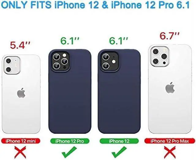 Alt view image 3 of 6 - J.west Compatible with iPhone 12 Case and iPhone 12 Pro Case, Luxury Sparkle Translucent Clear Opal Pearly Luster Design Soft Silicone Slim Protective Phone Case Cover for Girls Women Lady (Colorful)