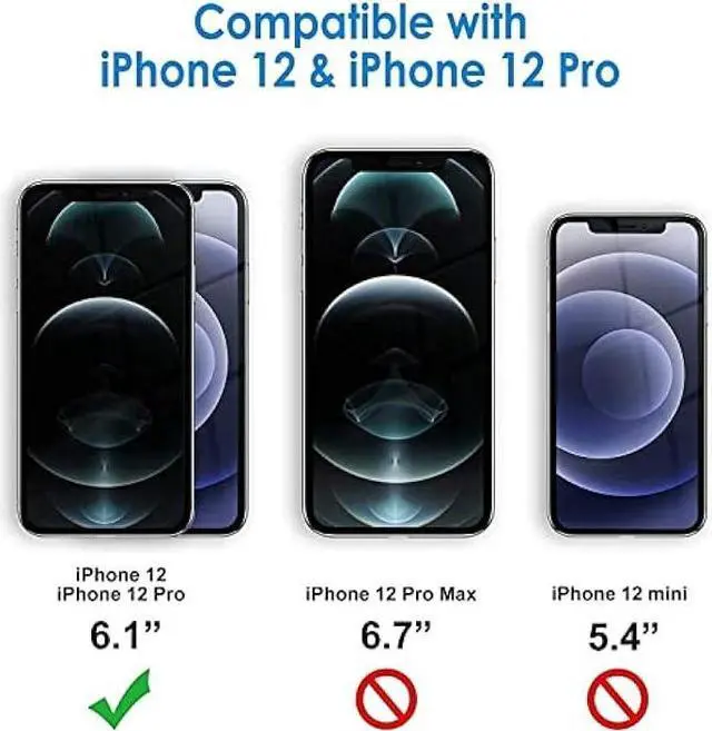 Alt view image 2 of 7 - NGB Supremacy Compatible with iPhone 12/12 Pro Case with Tempered Glass Screen Protector, Ring Holder/Wrist Strap, Girls Women Liquid Bling Sparkle Floating Glitter Cute Case (Crystal Gem)