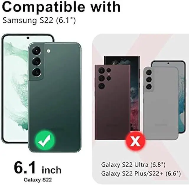 Alt view image 2 of 6 - Btscase for Samsung Galaxy S22 5G 6.1 Inch Case,Marble Pattern 3 in 1 Heavy Duty Shockproof Full Body Rugged Hard PC+Soft Silicone Drop Protective Women Girl Cover, Rose Gold