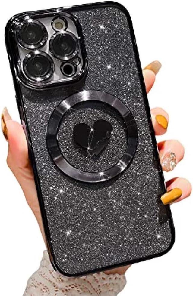 Glitter Clear MagSafe iPhone 15 Pro case