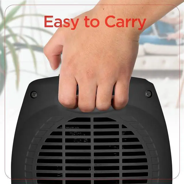 Alt view image 5 of 7 - BLACK+DECKER Small Space Heater, 1500W Ceramic Heater for Indoor Use