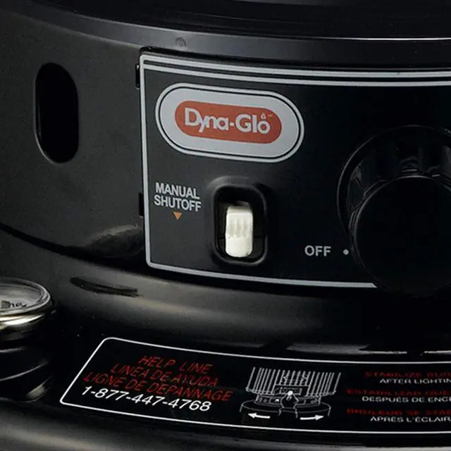 Alt view image 2 of 7 - Dyna-Glo WK24BK 23,800 BTU Indoor Kerosene Convection Heater, Black
