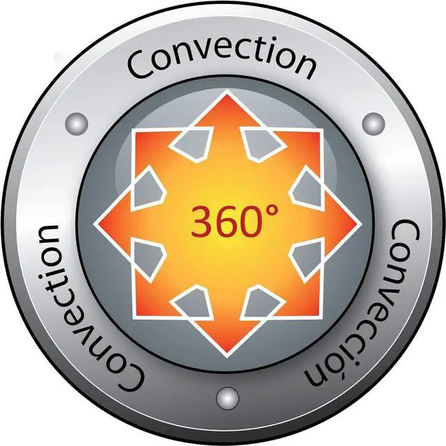 Alt view image 6 of 7 - Dyna-Glo WK24BK 23,800 BTU Indoor Kerosene Convection Heater, Black