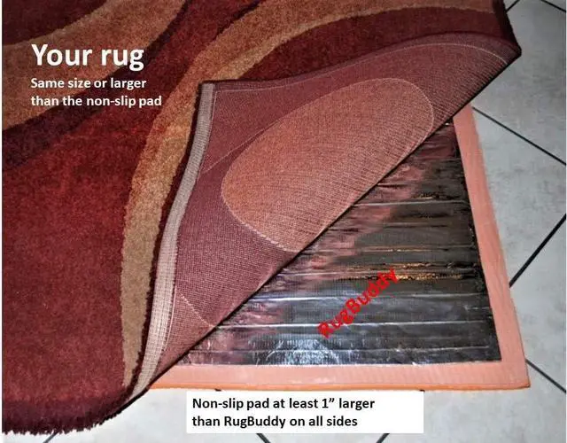 Alt view image 3 of 3 - Speedheat 500 Under Rug Space Heater (7' 9" x 5' 3")