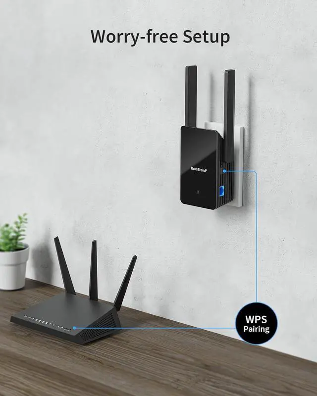 Alt view image 6 of 6 - AX1500 WiFi 6 Universal WiFi to Ethernet Adapter with RJ45 Gigabit Port Dual Band WiFi Bridge for PC Printer Smart TV Blu-Ray Player PlayStation DVR etc. Wireless to Wired Convert