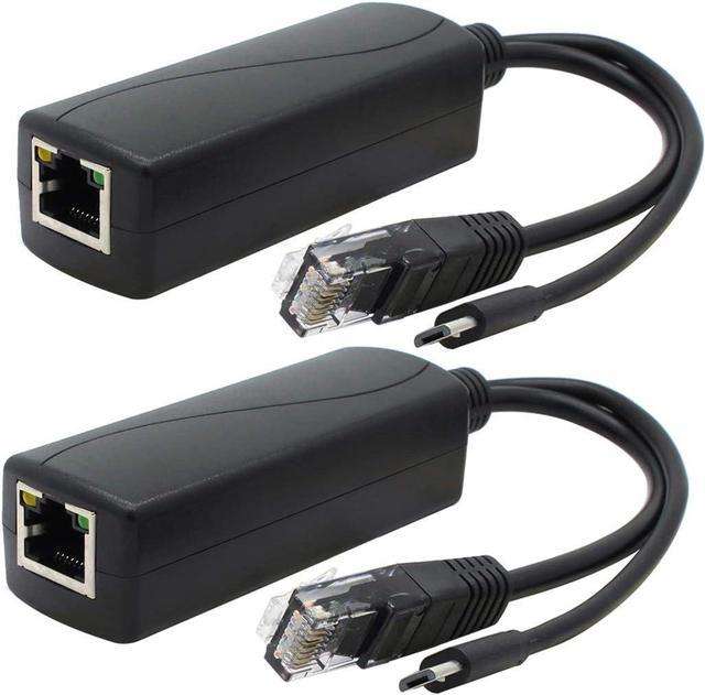 GigE PoE Splitter/Voltage Converter