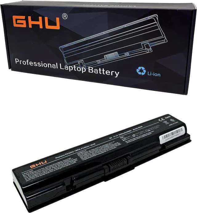 Main image of GHU Battery 58 Wh Replacement for PA3533U-1BRS PA3533U-1BAS PA3534U-1BAS PA3534U-1BRS PA3535U-1BAS Compatible with Laptop A200 A205 A210 A215 A300 A305 A355D L200 L305 M200 Pro A200 L300D
