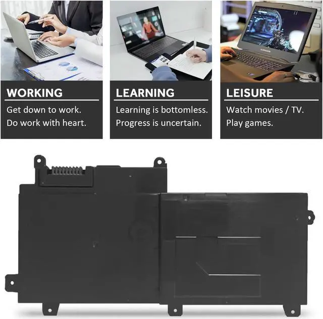 Alt view image 7 of 7 - BatteryMon CI03 CI03XL Battery for HP ProBook 640 G2 645 G2 650 G2 655 G2, ProBook 640 G3 645 G3 650 G3 655 G3 Laptop, P/N: HSTNN-UB6Q HSTNN-LB6T HSTNN-PB6K 801554-001