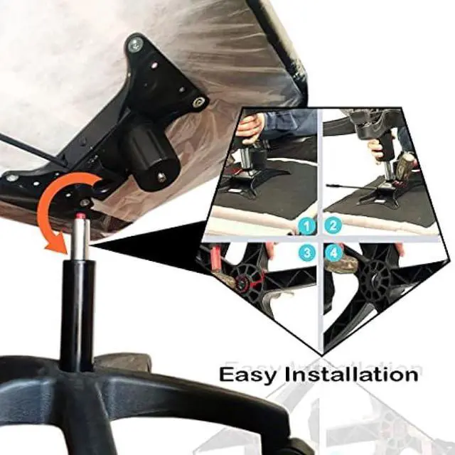 Alt view image 7 of 7 - maiwenn Office Chair Cylinder Replacement | Heavy Duty Best Class Chair Hydrolic (1000lbs)| Gas Cylinder for Office Chair, Gaming Chair, Computer Chair | 5.13" Length Extension, Welcome to consult