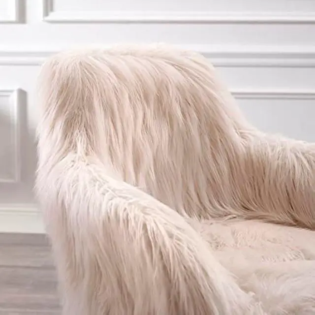 Alt view image 5 of 5 - Linon Fiona Chrome Base Office Chair, Metal, 23.5W x 22D x 31-35H