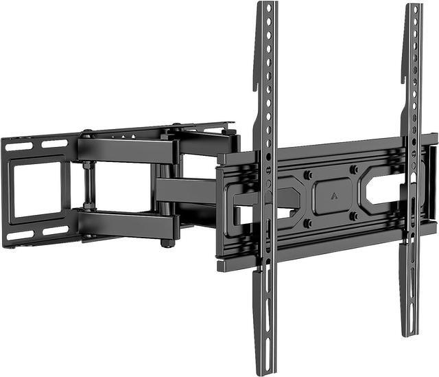 Main image of WALI Full Motion TV Wall Mount for Most 32-70 inch Flat Curved TV, Swivel Extension Tilting Leveling TV Mount Bracket Max Mounting Holes 400x400mm, Holds up to 88 lbs & 12/16" Wood Studs