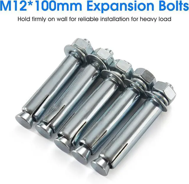 Alt view image 4 of 5 - 14 Inch Heavy-Duty Antenna Wall Mount,Windproof Stand Off Wall Mast Mount Clamps,1 Pair with Expansion Bolts (1 Pair Mount ( 3-Leg + 2-Leg), 14 Inch)