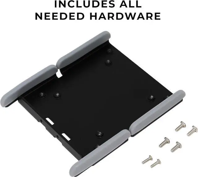 Alt view image 3 of 6 - HumanCentric VESA Mount Adapter Compatible with HP 32f Monitor, VESA Adapter Bracket Mounts Monitor to VESA Stand, Arm Mount 75x75 or 100x100