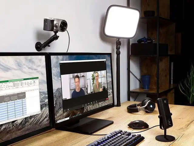 Alt view image 6 of 7 - Elgato Wall Mount  Sturdy Horizontal Articulated Arm with 1/4 inch Thread for Easy Mounting and Adjusting of Lights, Cameras, and Microphones, Perfect for Streaming, Videoconferencing, Studios