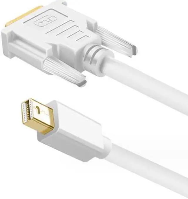 Alt view image 3 of 7 - ( 6Ft 1.8M)Mini Displayport To DVI Cable Adapter MM Thunderbolt Video Display Converter( 6Ft 1.8M)