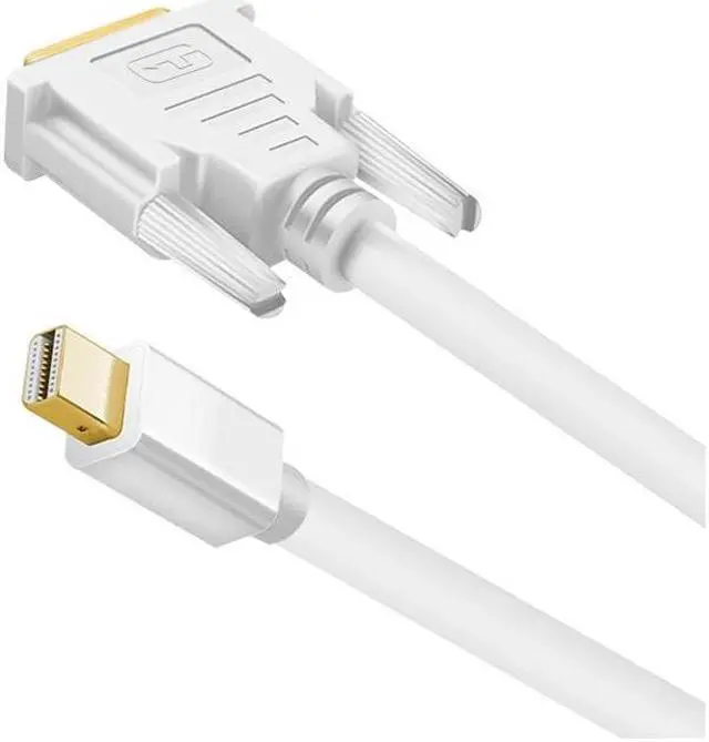 Alt view image 2 of 7 - ( 6Ft 1.8M)Mini Displayport To DVI Cable Adapter MM Thunderbolt Video Display Converter( 6Ft 1.8M)