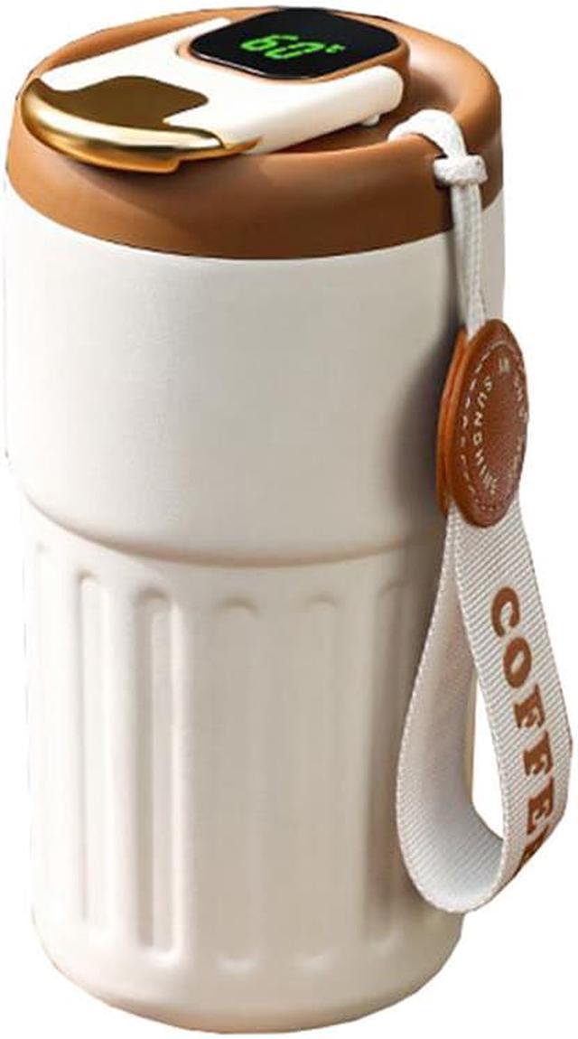 Stainless Coffee Vacuum Insulated Travel Mug-Temperature Display