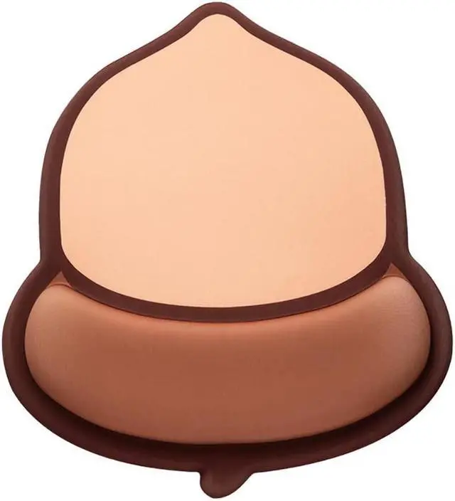 Main image of 3D Nut Shape Mouse Pad, Funny Gel Mouse Pad with Wrist Support, Ergonomic Desk Gaming Mouse Pad with Wrist Rests,for Office and Home